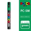 Маркер-краска Uni POSCA, 39 цветов PC-5M/44 PC-3M/36 PC-1M, Акриловые маркеры для рисования по камню, граффити, Художественные принадлежности