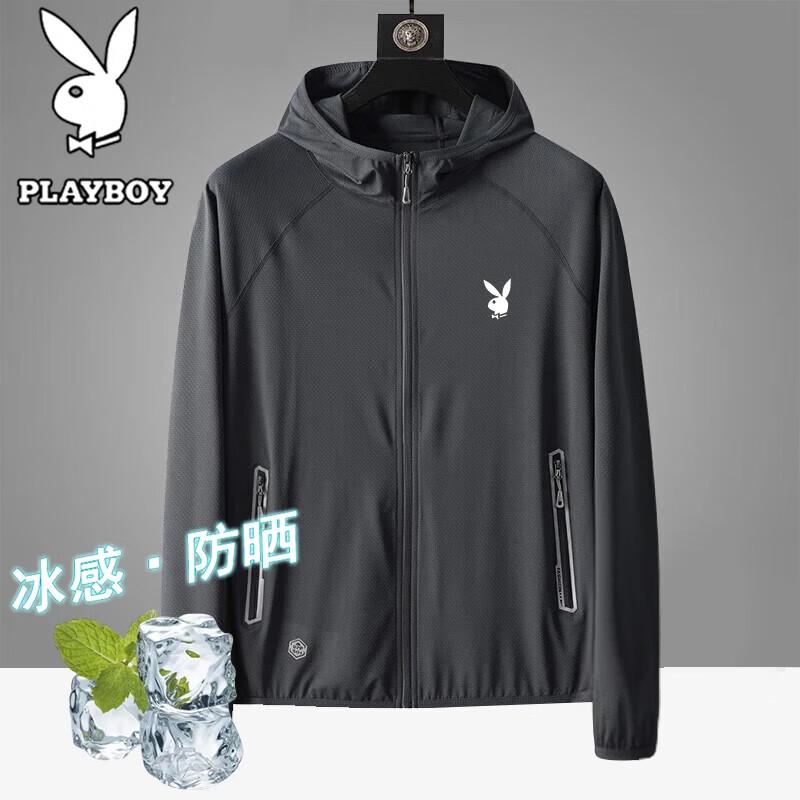 PLAYBOY Мужская куртка из ледяного шелка для защиты от солнца