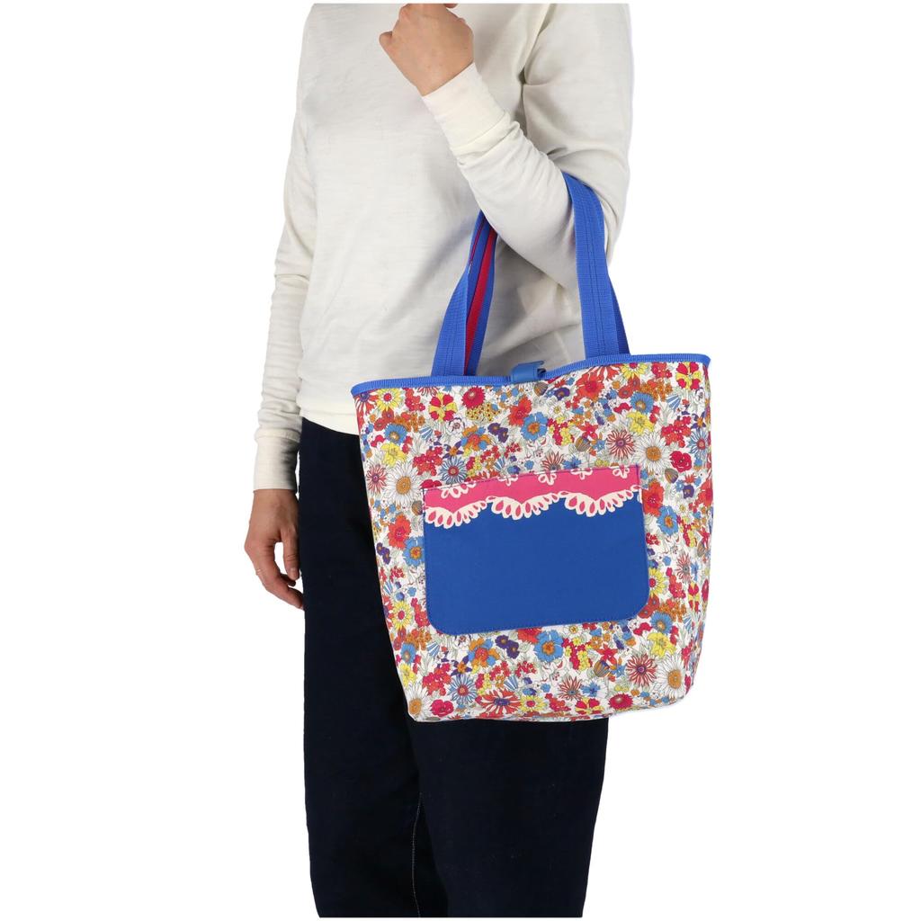 Сумка-тоут L Tsumori Chisato Алмазный Цветок Синяя