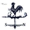 Animal Weather Vane Metal Roof Mount Animal Wind Indicator Easy Installation Weatherproof Weather Vane for Patio Sheds Yard Decor