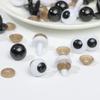 White/Black For BJD Doll Accessories Doll Making Crafts Plastic Eyes Eyeball Safety Animal Toy