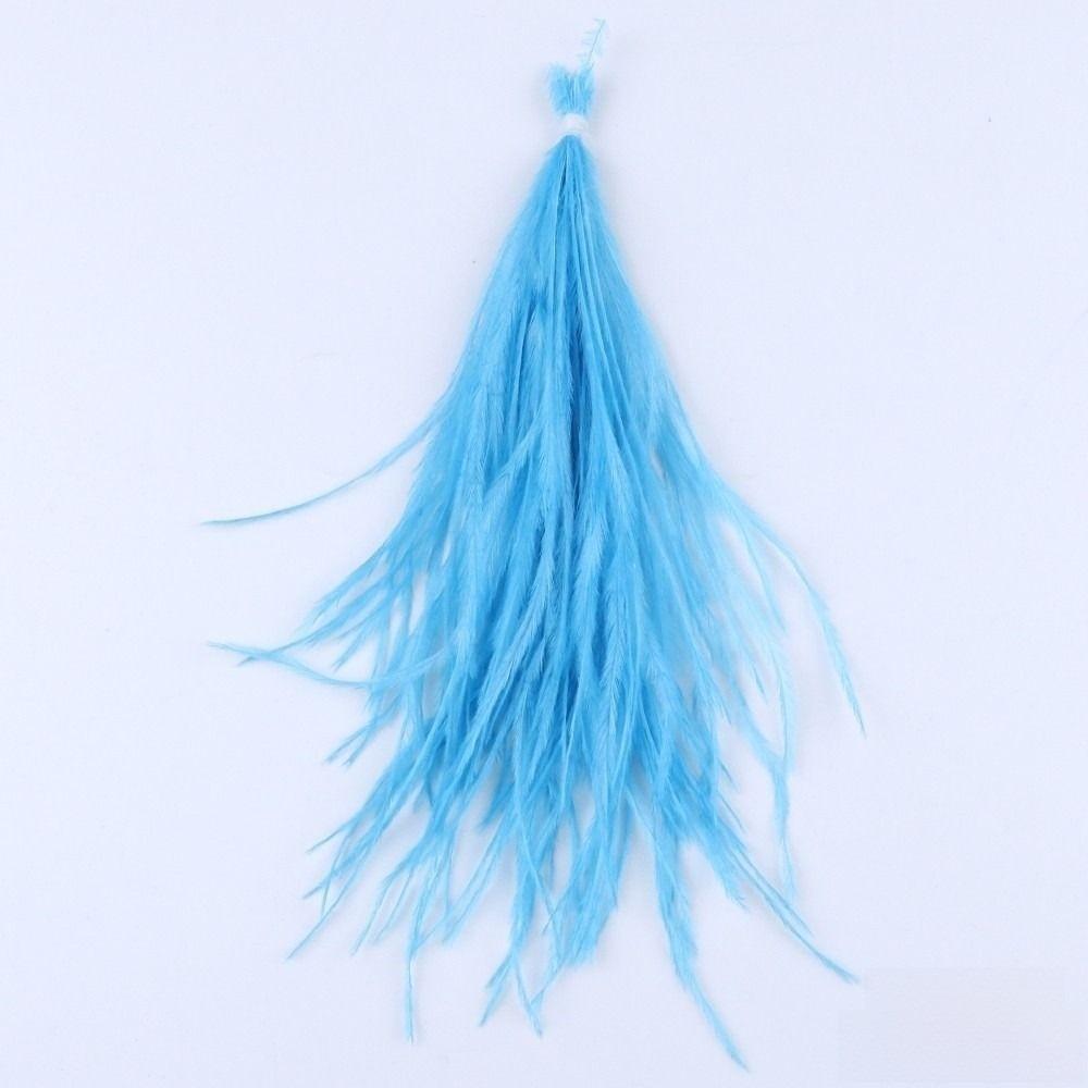 100Pcs Sewing Costuming Ostrich Feathers for Craft Jewelry Making Accessory