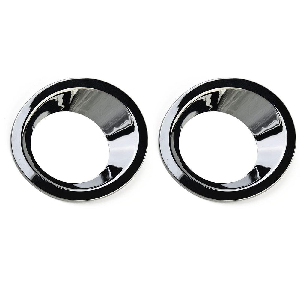 Комплект окантовки крышки противотуманной фары с гальваническим покрытием из серебра