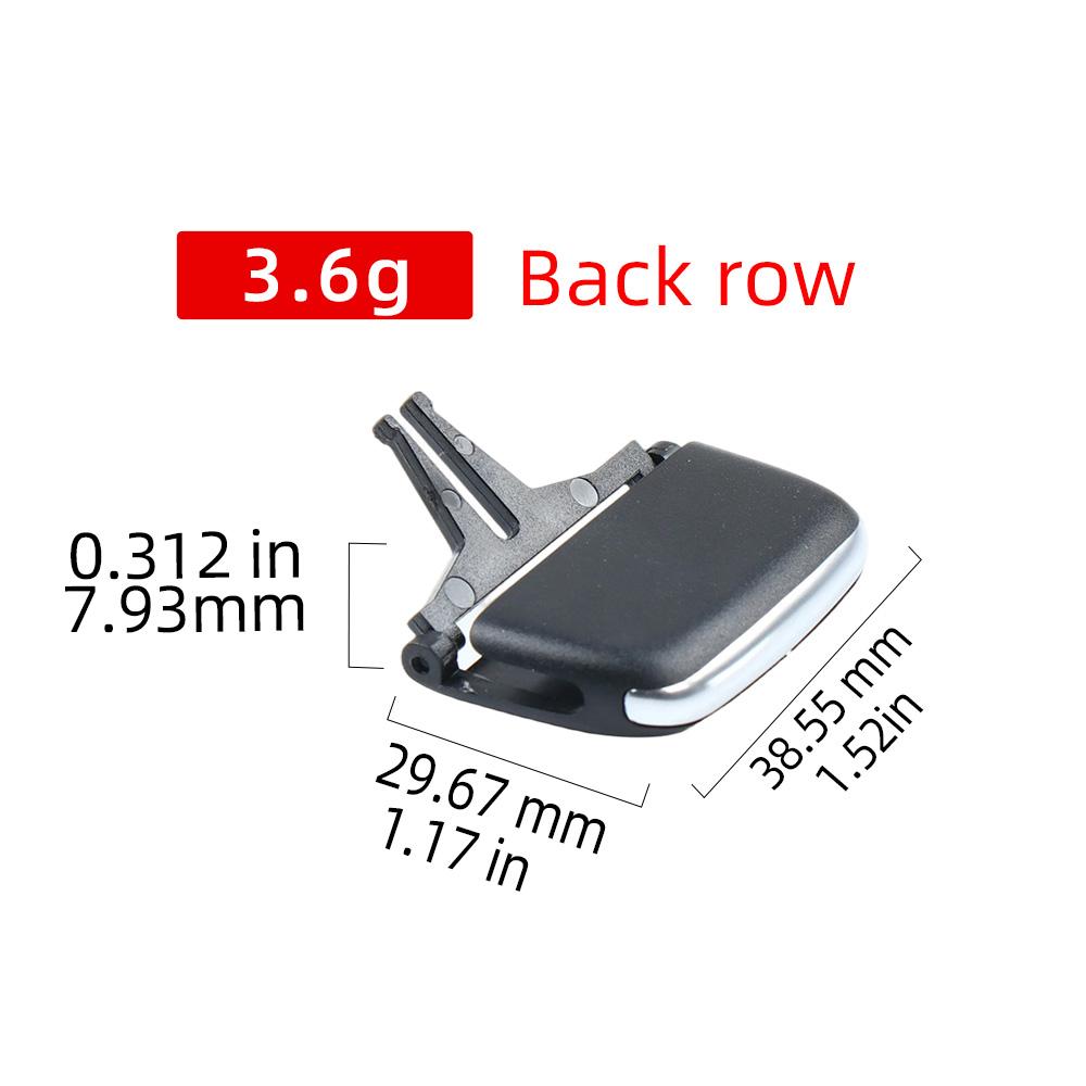 Rear Air Vent Grill Adjuster Clip Trim For Volvo S90 2015-2026 AC Outlet Slider Replacement OE 39844538