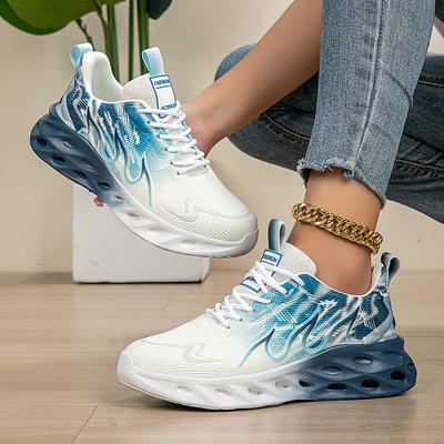 Новые кроссовки большого размера, легкие, удобные, повседневные, эластичные, для бега, дышащие, сетчатые, на четыре сезона