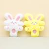 Adorable Plush Lucky Rabbit Keychain Cute Stuffed Toy Short Plush Bunny Doll