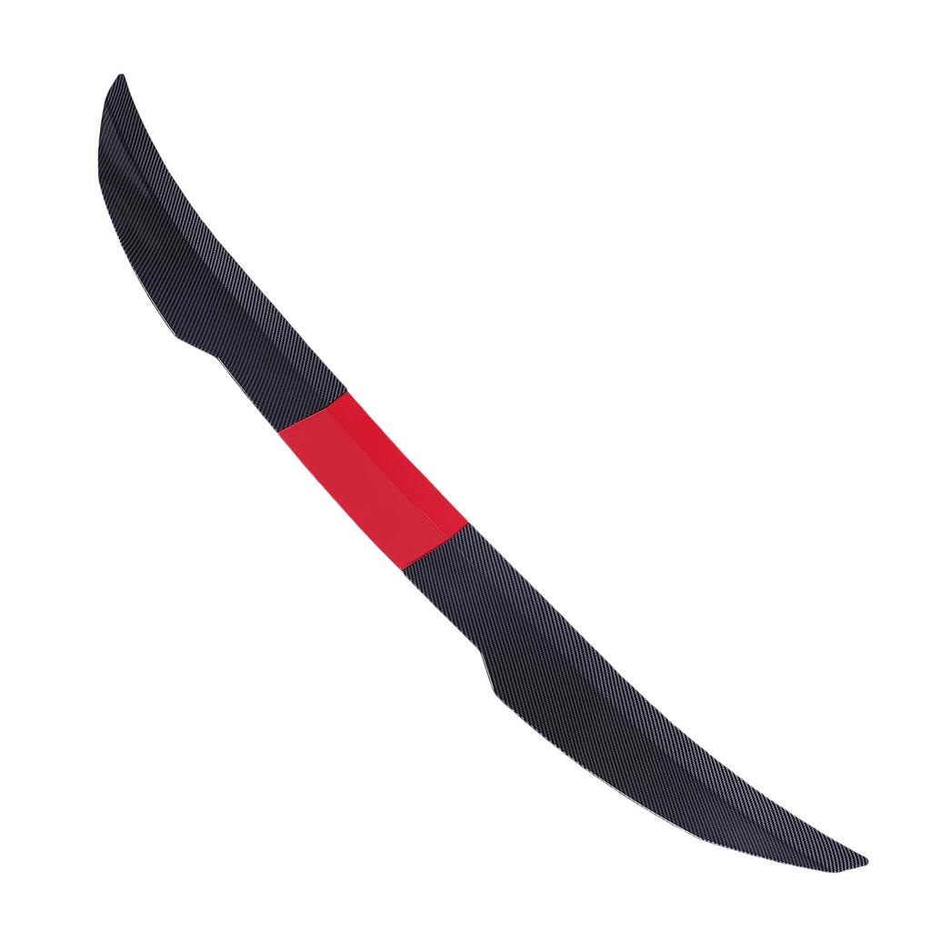Car Rr Tail Spoiler 117-128cm ABS Strong Adhesion Car Rr Spoiler Wing for Maintenance