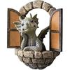 Holibanna 3D Декор Настенное Искусство Дракон Подвесная Скульптура Динозавров Настенный Декор Комнаты Домашние Настенные Украшения для Детской Спальни