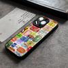 Sardines Canned Fish Phone Case For iPhone 18 16 Pro Max 15 Plus 14 Pro 12 11 13 Mini X XR XS Max 8 7 Plus SE Glass Cover