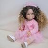 22'' 55cm Sweet Smile Reborn Baby Doll Girl Raya Full Vinyl Body Newborn Doll Can Bath Real Looking Baby Doll Toys for Kids Birthday Christmas Gifts