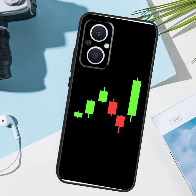 Trade Forex Stock market Cover For OPPO Reno 8T 7 8 Lite 14F 13F 12F 11F 14 13 12 11 10 OPPO Find X8 X6 X5 X9 Pro Case