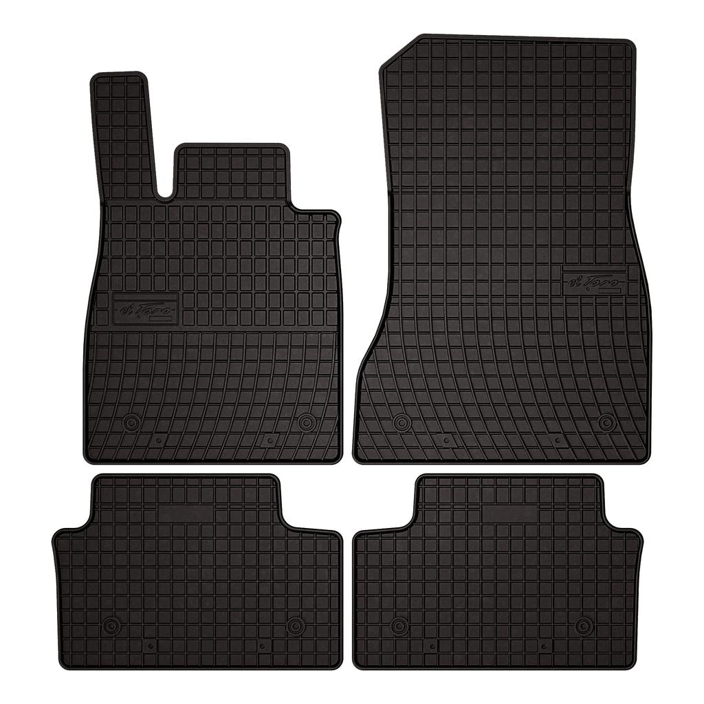 Rubber Car Mats For Bmw 5 G60 Sedan (2023-), Custom Fit