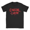 Футболки с логотипом Cannibal Corpse Мужские Женские Музыкальная группа Смешные Хлопковые Футболки Круглый вырез Короткий рукав Футболки Одежда Топы 3XL Топы
