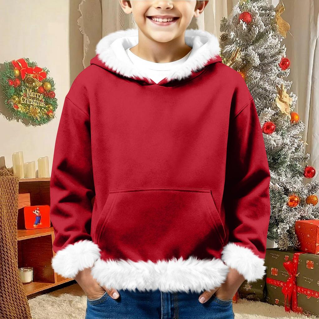 Children's Sweatshirt Girls Boys Long Sleeve Lightweight Casual Hoodie Loose Comfortable Sweatshirt