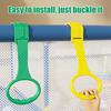 Baby Playpen Pull Up Rings for Infants Easy Install Plastic Walking Assistant Handles Baby Fence Accessories
