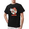 Fineplus Super Mario Short Sleeve T-Shirt with Mario Print