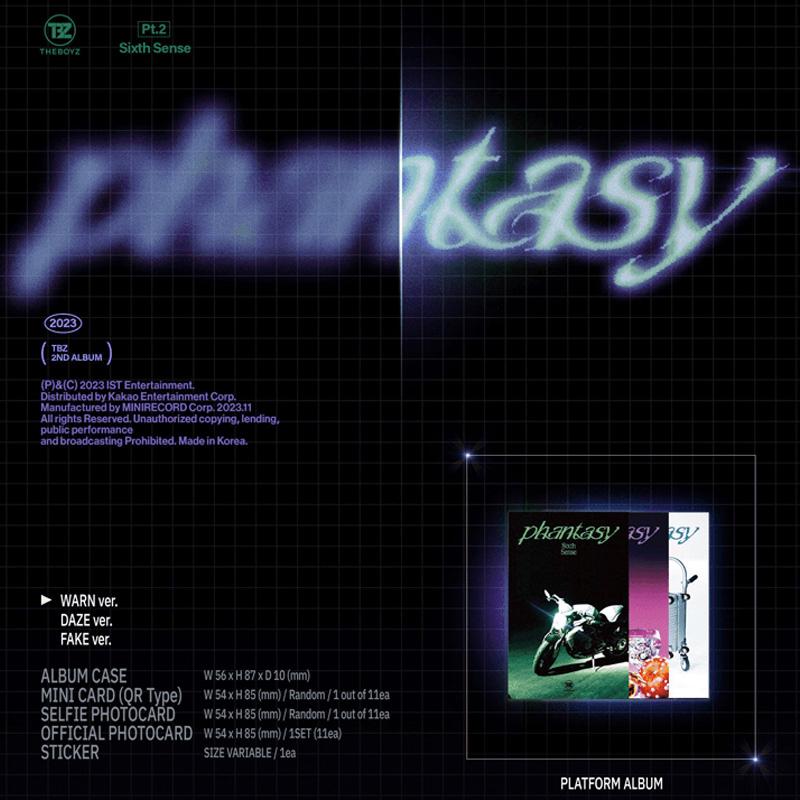 THE BOYZ 2-й альбом [PHANTASY] Pt.2 Sixth Sense (Платформа вер.)