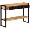 Console Table 110x30x76 cm Solid Mango Wood