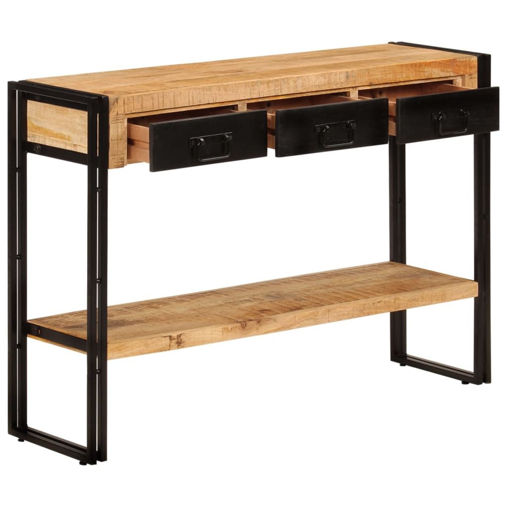 Console Table 110x30x76 cm Solid Mango Wood
