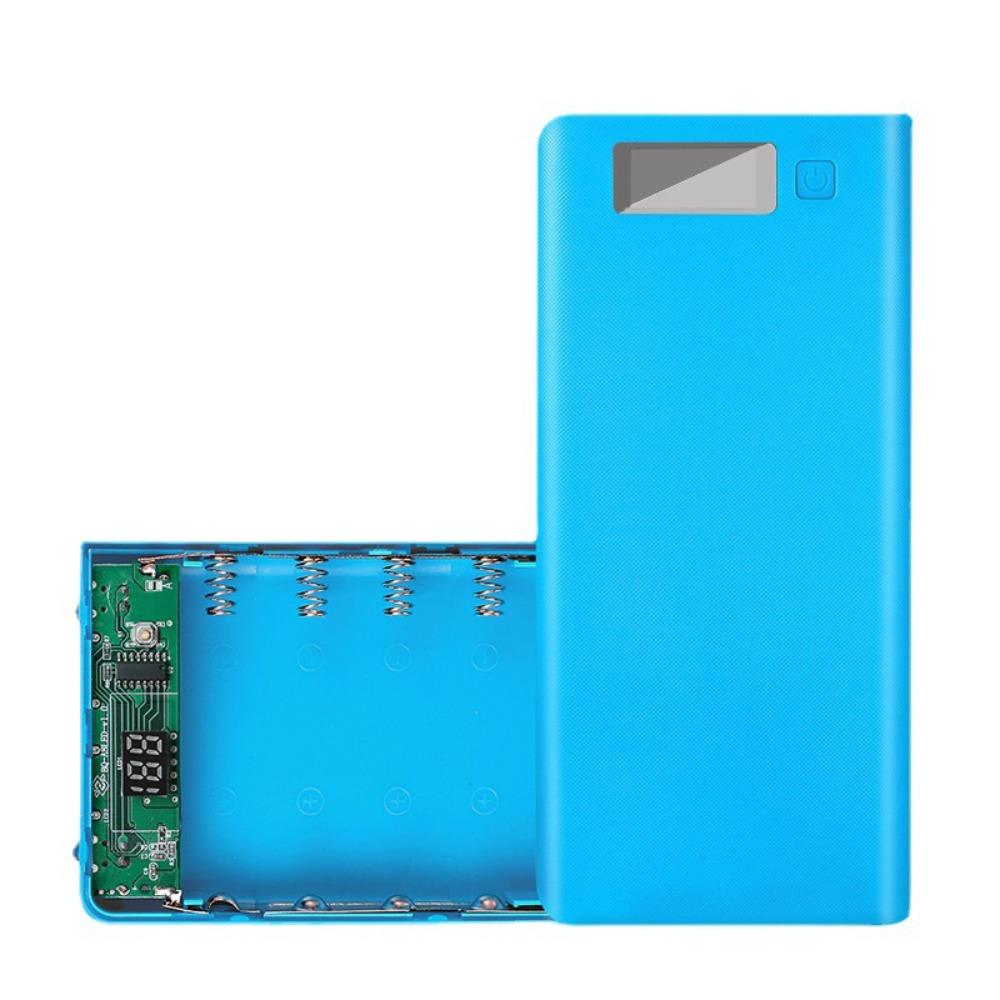 Cold Light Screen Battery Holder 8*18650 Charging Storage Case Mobile Phone Charger Shell Case