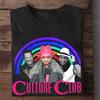 НОВАЯ РЕДКАЯ ФУТБОЛКА CULTURE CLUB Смешной Подарок Черная Все Размеры AH1210 Унисекс Футболка