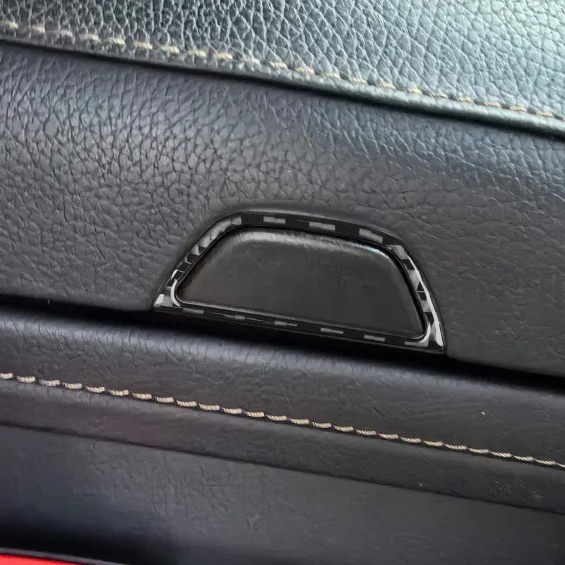For Mercedes Benz Maybach S Class W222 2013- Carbon Fiber Armrest Storage Switch Interior Car Accessories Cover Sticker Trim