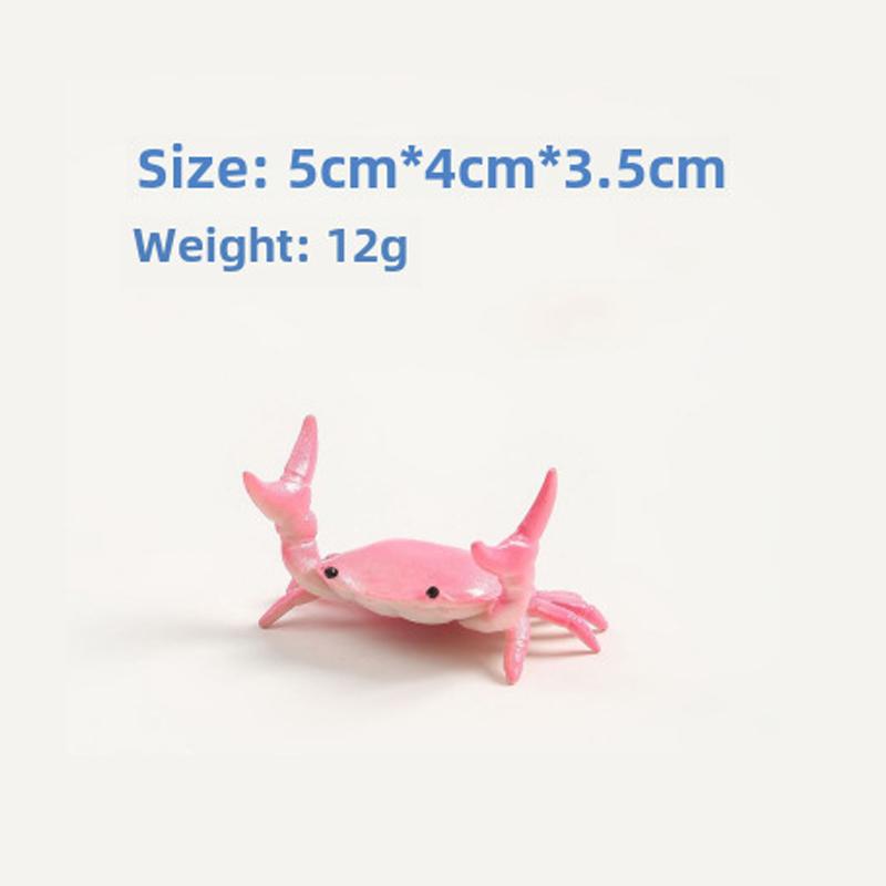 Подставка для ручек в виде краба, милый новенький органайзер для стола, забавная подставка для ручек в виде краба, уникальный декор для офиса, канцелярские принадлежности в подарок