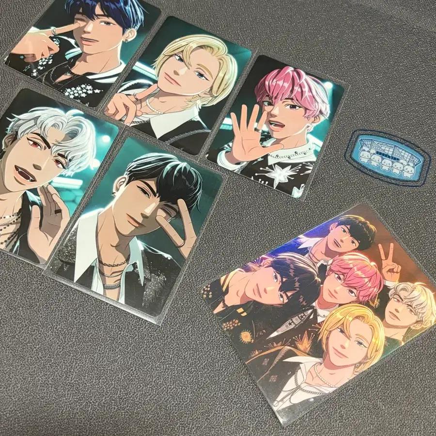 Playve Artu Seoul Play Zone photocard Big photocard Stamp sticker
