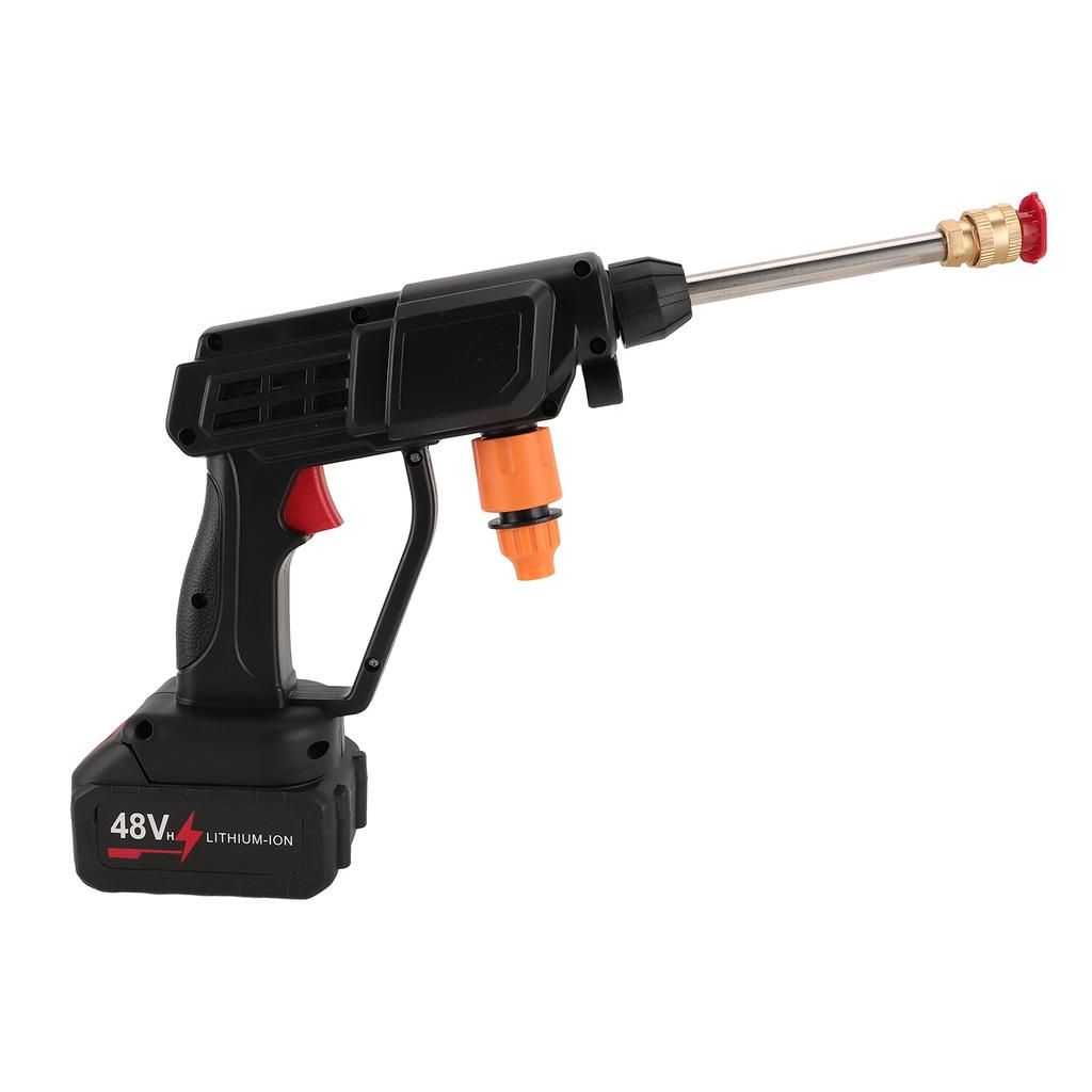 Cordless Pressure Washer 30bar Handheld Battery Operated High Pressure Car Washer with 5 Meters Filt