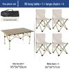 ZISIZ Outdoor Folding Picnic Table Set