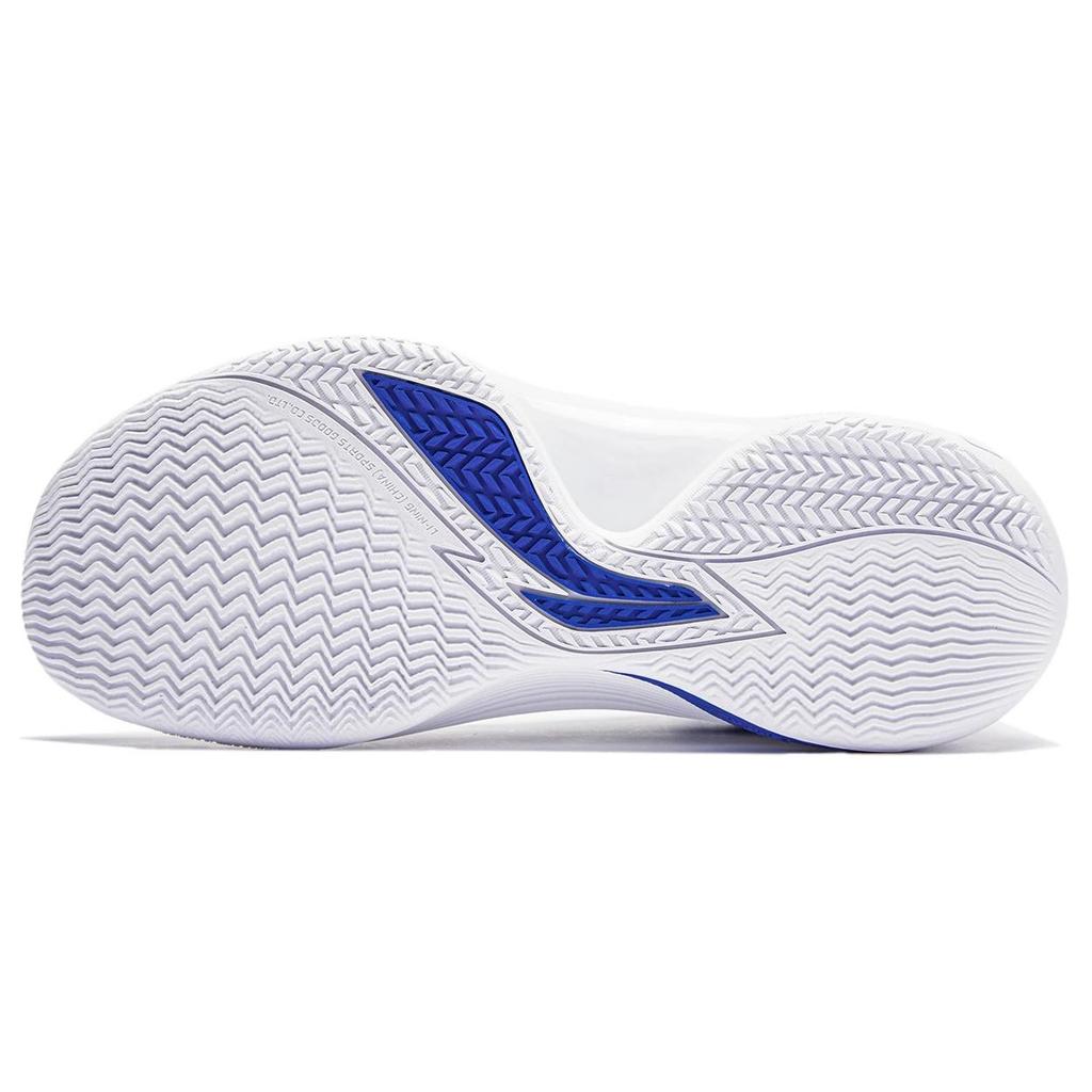Li-Ning Сияя на корте 'Бело-синий' Мужской ABPU007-2