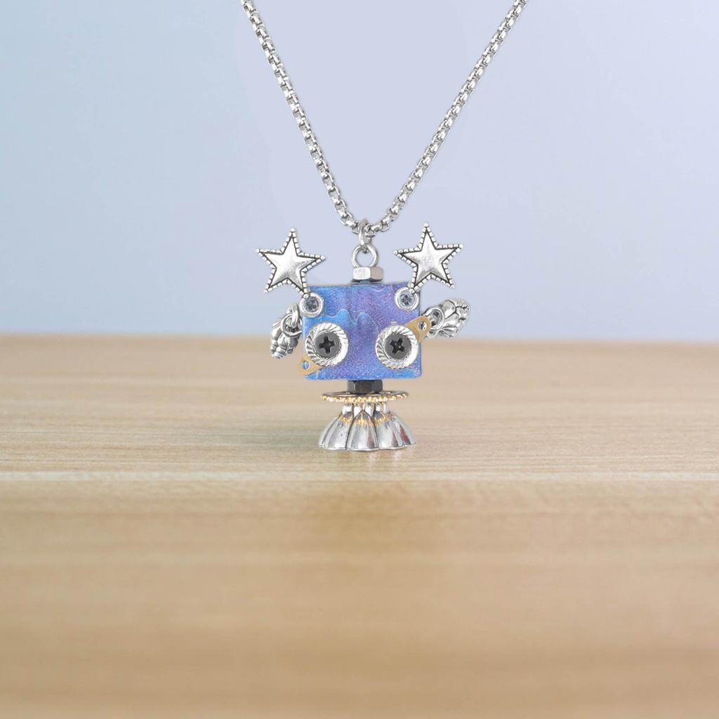 Панк Цепочка на ключицу Деревянный Паровой Робот Подвеска Ожерелье Регулируемая длина Цепочка на ключицу Ювелирные изделия для женщин девушек