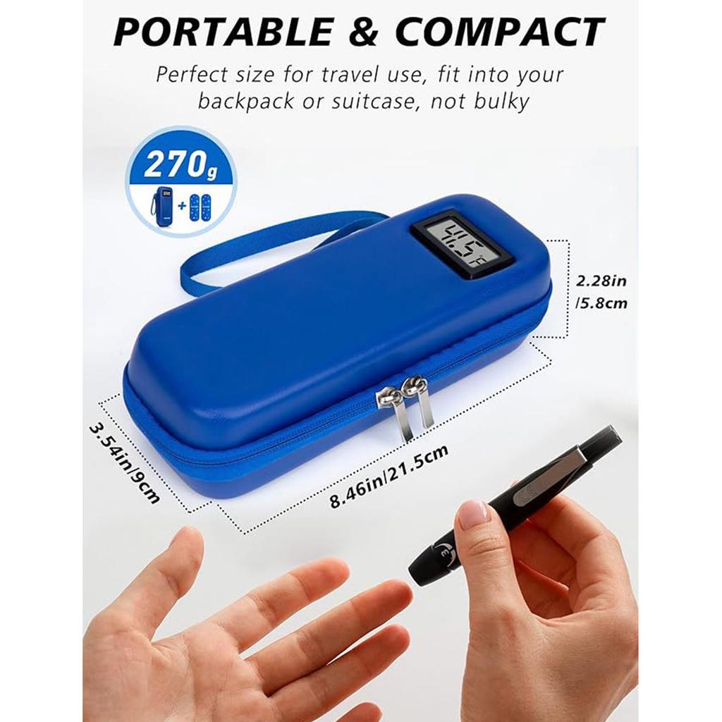 Портативная термосумка-холодильник с цифровым дисплеем температуры для путешествий на открытом воздухе, кемпинга, использования в чрезвычайных ситуациях