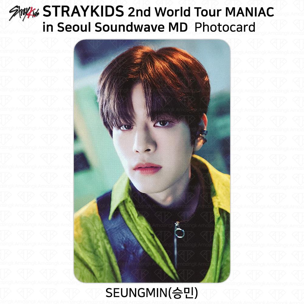 Stray Kids 2-й мировой тур MANIAC в Сеуле Фотокарточка Polaroid KPOP K-POP