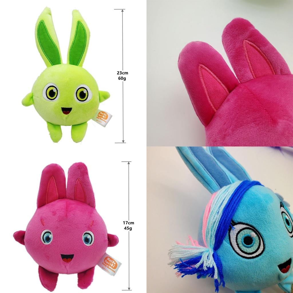 Sunny Bunnies Plush Toys Big Boo Gray Wolf Hopper For Home And Decor**