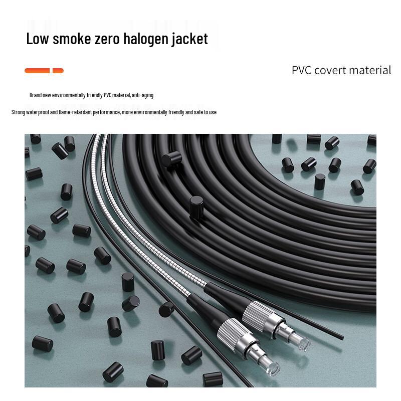 Dasheng Optic Telecom-Grade Outdoor Armored Single-Mode Fiber Patch Cable