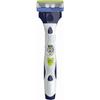 Schick 5-лопастной Hydro 5 Power Select Двойной держатель (Корпус + 2 запасных лезвия) Мужская бритва из нержавеющей стали