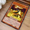 Custom Personalization Yu-Gi-Oh! Duel Monsters Print Area Rug - Soft, Washable Non-Slip Indoor Mat,Living Room,Home&Office Decorative Rug