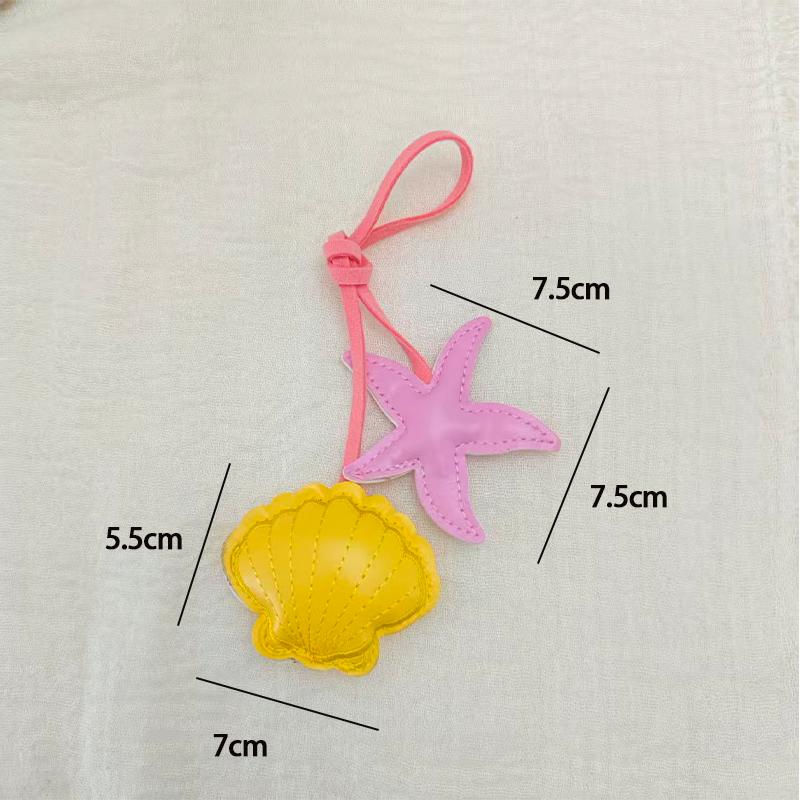 Новый и уникальный кулон ручной работы, креативный аксессуар для сумки из ПУ-кожи, украшение для зеркала заднего вида автомобиля