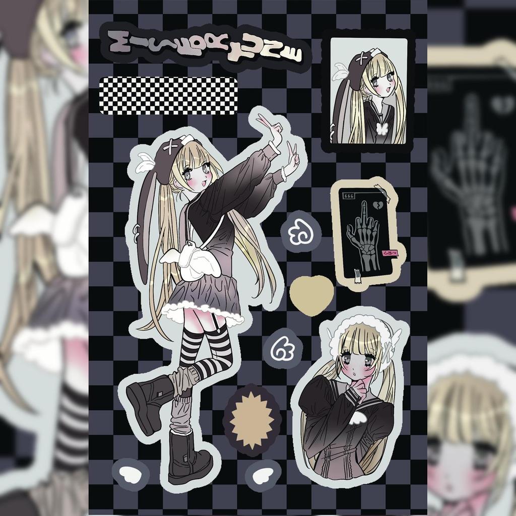 Корейские наклейки с персонажем Доми для блокнотов и DIY чехлов для телефонов