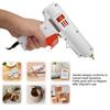 Клеевой пистолет для домашнего ремонта Пистолет для горячего клея Пистолет для горячего клея Регулируемая постоянная температура Домашний ремонт DIY Поделки 150 Вт Белый HL F
