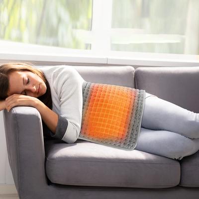 Электрический пояс с подогревом, автоматическое отключение, согревающее одеяло для спины с 9 настройками нагрева, пояс для поддержки подогрева спины для домашнего офиса