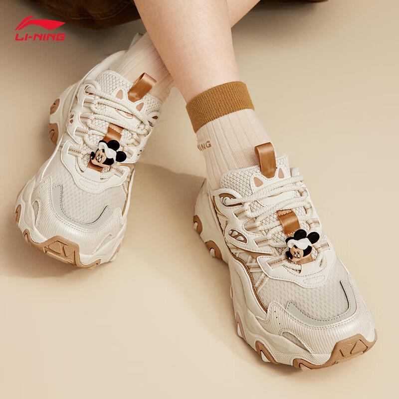 Li-Ning X Disney Minnie Кошачья лапка LITE 3 Женская повседневная обувь AGCV044
