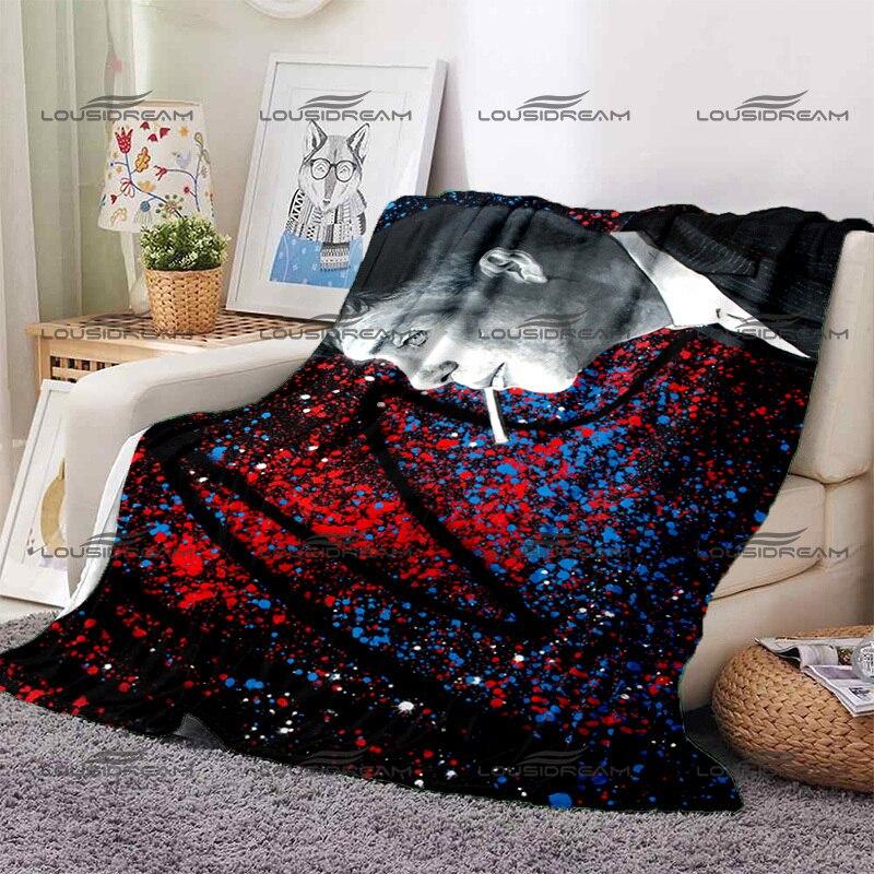 Crusader Cross Pattern Blanket Templar Knights Warm Flannel Thin Blanket Portable Home Travel Office Lunch Break Blanket