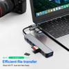 8 в 2 USB C ХАБ USB 3.0 Type C Док-станция 5 Гбит/с Высокоскоростная передача USB Разветвитель Type C на USB OTG Адаптер