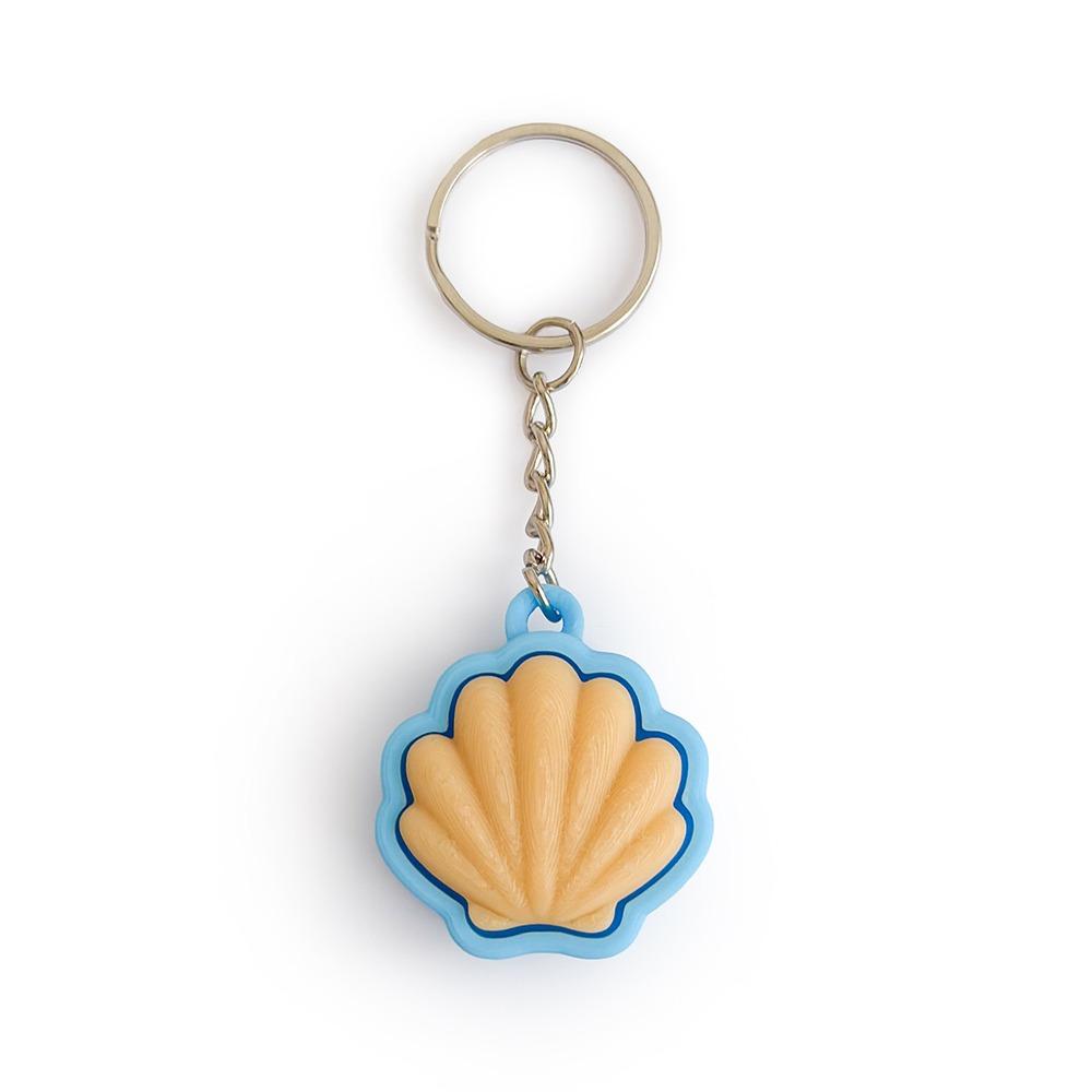 Mini Turtle Clicker Keychain Cute Animal Fidget Sensory Toy Button Clicker Keyring Venting Toys