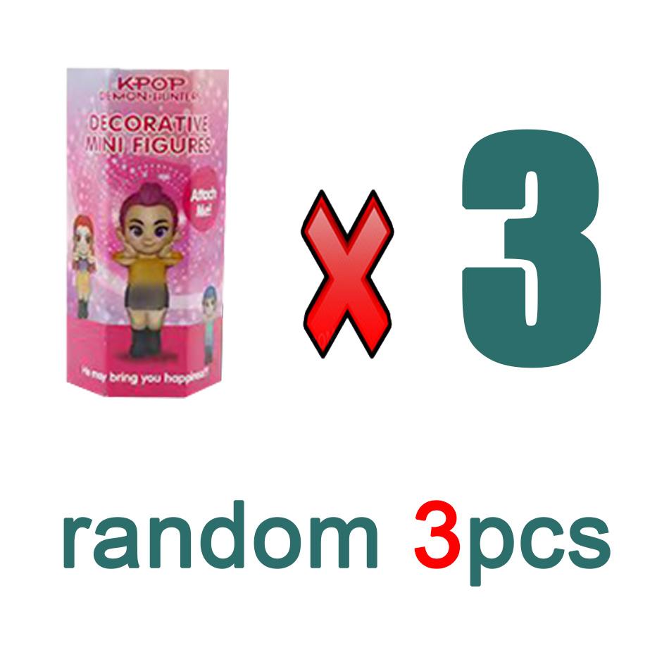 Аниме K-pop Охотники на демонов слепая коробка Набор экшн-фигурок - Дерпи Тигр Ранимеуми Мира Зои Сасси Фигурки Куклы для фанатов Подарок