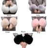 Band Gloves Women Plush Cuff Oversleeve Hand Wrist Warmer Cuff Winter Sleeves Windproof Gloves