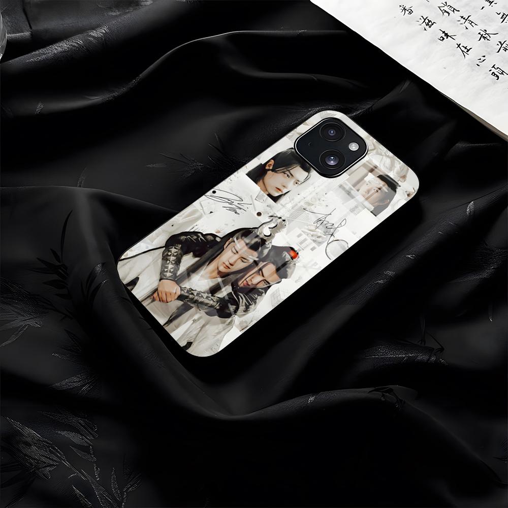 Wang Yibo XiaoZhan Phone Case For IPhone 17 Pro Max 16 15 14 Pro Max 13 11 Plus Glass Cover
