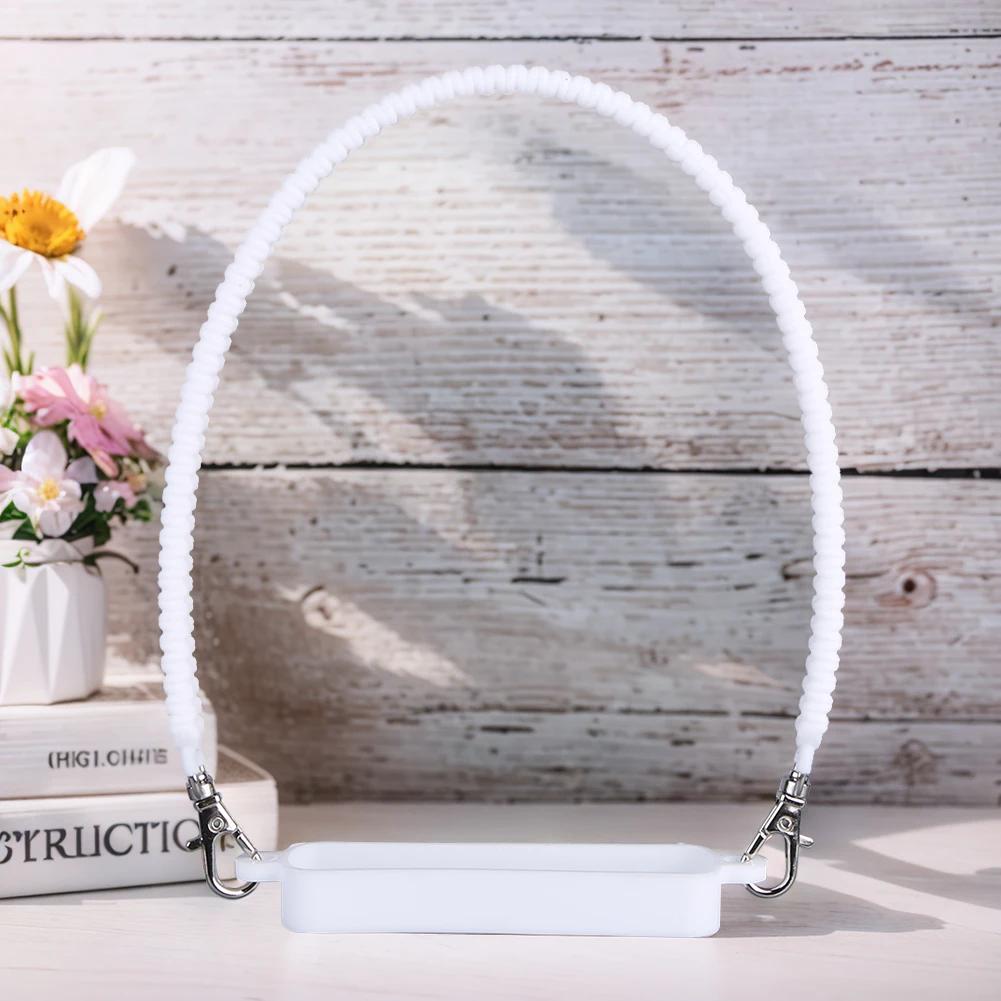 Ручка для бутылки с водой Силиконовый регулируемый плечевой ремень Подходит для большинства бутылок 8-40 унций Слинг-переноска для бутылки с водой для Stanley Cup Аксессуар